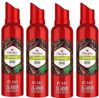 Old Spice Timber Deodorant For Men 4pcs Body Spray For Men Price In India Buy Old Spice Timber Deodorant For Men 4pcs Body Spray For Men Online In India