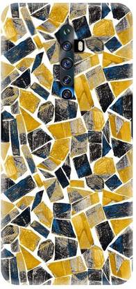 NDCOM Back Cover for RENO2 Z Cool Tiles Texture Printed ...