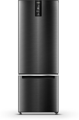 whirlpool double door refrigerator 3 star