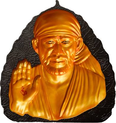 Sai Mauli Creation Beautifull Sai Baba 3D Photo Frame in Leaf Design  Decorative Showpiece for table and wall Small Religious Frame Price in  India - Buy Sai Mauli Creation Beautifull Sai Baba