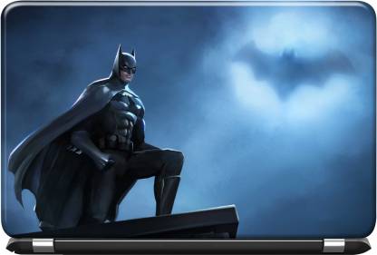 CAVE ART Batman - Standing on Roof - Bat Logo - Super Hero - HD - Laptop  Skins - For All Models and Brands - CA-5066(12-inch) Vinyl Laptop Decal 12  Price in