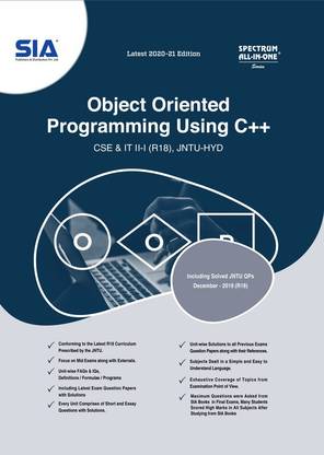 Object Oriented Programming Using C B Tech Ii Year I Sem Cse It Object Oriented Programming Using C B Tech Ii Year I Sem Cse It