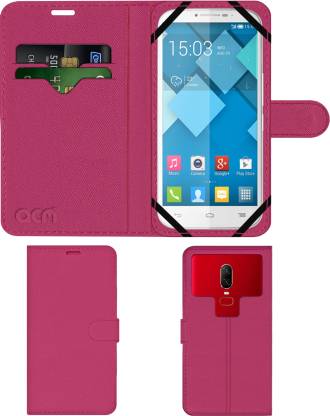 ACM Flip Cover for Alcatel Onetouch Pop C9 - ACM : 