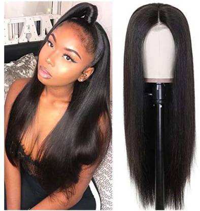QTHAIR 14A Lace Front Wigs Human 12A Grade Brazilain Straight Human Wigs  For Women 18 Pre Plucked Natural l Hair Extension Price in India - Buy  QTHAIR 14A Lace Front Wigs Human