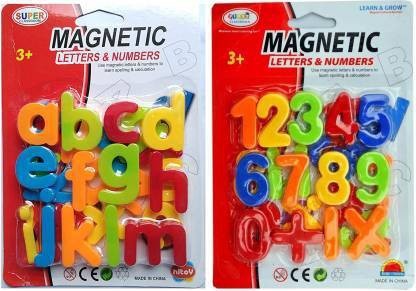 A to Z Magnetic Letters and Numbers Learning Set 