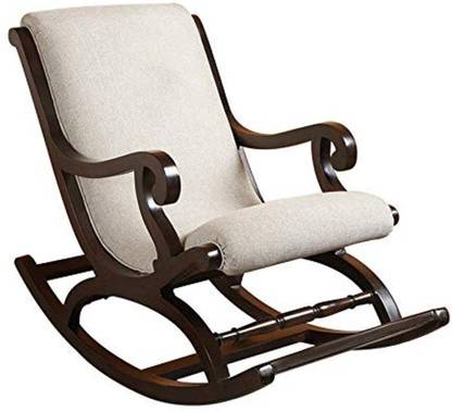 Decorhand Wood Rocking Chair For Living Room Home Decor Easy Chair Modern Style Chair Solid Wood 1 Seater Rocking Chairs Solid Wood 1 Seater Rocking Chairs Price In India