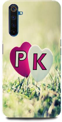 Ignite Back Cover for OnePlus Nord/B08695ZSP6,P Loves K Name,P Name, K  Letter, Alphabet,P Love K NAME - Ignite : 