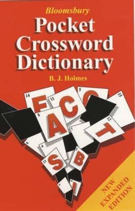 Buy Pocket Crossword Dictionary by Holmes B. J. at Low Price ...