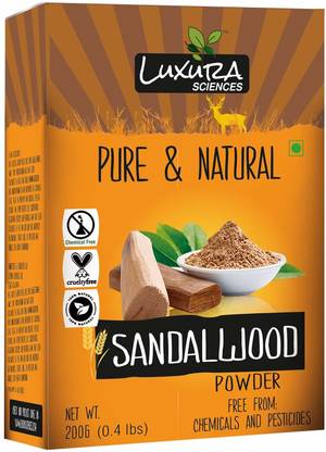 Luxura Sciences Sandal Wood Powder For Face Skin And Hair 0 Gms Price In India Buy Luxura Sciences Sandal Wood Powder For Face Skin And Hair 0 Gms Online In India Reviews Ratings