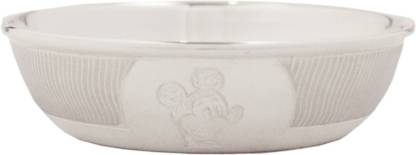 Osasbazaar Sterling Silver Baby Bowl - Mickey Mouse Design - 90%-92.5% Pure BIS Hallmarked  - Silver