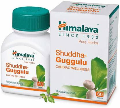 himalaya shuddha guggulu cardiac wellness 60 tablets