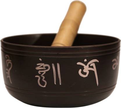 Craftartz Tibetan Meditation Singing Bowl Decorative Showpiece  -  15 cm