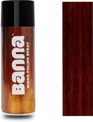Banna Red Brown Wood Polish Spray Paint 440 Ml In India At Flipkart Com Banna Red Brown Wood Polish, Dark Brown Spray Paint For Wood Furniture