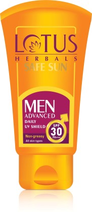 lotus sunscreen lotion for men