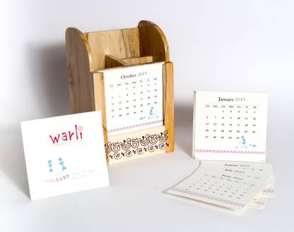 Desk Calendar With Stand