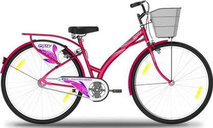 Buy BSA GLITZY 26 RED 26 T Girls Cycle 