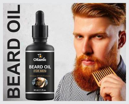 Oilanic Premium Beard Oil With Natural Ingredients -For Fast Beard Growth (30 ml) Hair Oil