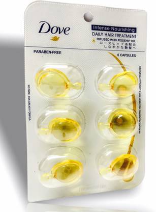 DOVE Intense Nourishing Daily Hair Treatment Infused With Rosehip Oil (6 Capsules) - Price in India, Buy DOVE Intense Nourishing Daily Hair Treatment Infused With Rosehip Oil (6 Capsules) Online In India, DOVE Intense Nourishing Daily Hair Treatment Infused With Rosehip Oil (6 Capsules) - Price in India, Buy DOVE Intense Nourishing Daily Hair Treatment Infused With Rosehip Oil (6 Capsules) Online In India,