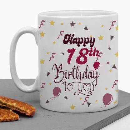 Rainy Clouds 18th Birthday Gift For Sister Brother And Friends Best And Special Gift For Son Daughter Ceramic Coffee Mug Price In India Buy Rainy Clouds 18th Birthday Gift For Sister