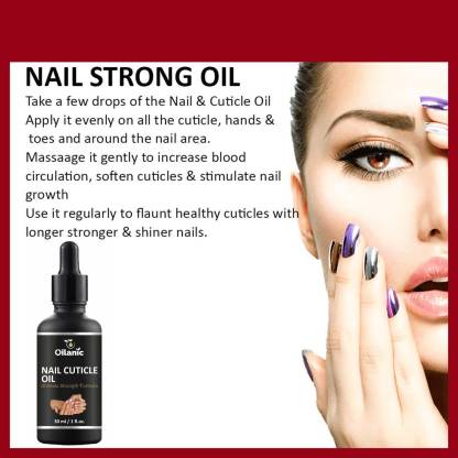 Oilanic Nail & Cuticle Oil For Nails Growth and Strength