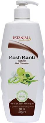 PATANJALI Kesh Kanti Natural Hair Shampoo 450 ML (Pack of 1) - Price in  India, Buy PATANJALI Kesh Kanti Natural Hair Shampoo 450 ML (Pack of 1)  Online In India, Reviews, Ratings & Features 