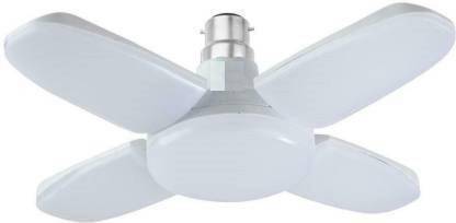 Mini Fan Blade 25 Watt Led Light Bulb, Fan With Lamp