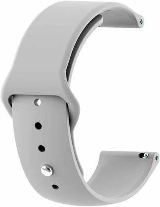 Big Wings 22mm Soft Silicone Strap Compatible with Noise Colorfit Pro 3, Colorfit Ultra 2 Smart