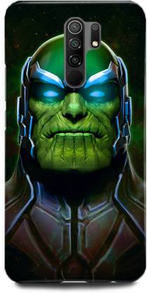 FEBOS Back Cover for Redmi 9 Prime/M2004J191/,Thanos, Funny Thanos, Marvel, Comic,angry thanos, avengers, - FEBOS : FEBOS Back Cover for Redmi 9 Prime/M2004J191/,Thanos, Funny Thanos, Marvel, Comic,angry thanos, avengers, - FEBOS :
