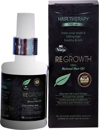 NIRJA REGROWTH HAIR THERAPY Hair Oil - Price in India, Buy NIRJA REGROWTH  HAIR THERAPY Hair Oil Online In India, Reviews, Ratings & Features |  