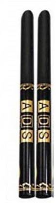ads Shradhagvcollection Premium Smudge & Waterproof Eye Pencil (Black, 2 g)