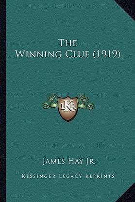The Winning Clue (1919): Buy The Winning Clue (1919) by Hay James Jr