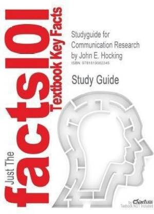 Studyguide for Communication Research by Hocking, John E., ISBN 9780321088079