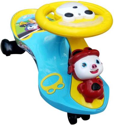 sunbaby FUNTIME Twister Magic Swing Smart Car Ride ons for Kids/ Child, 3-8  Years Boys&Girls,