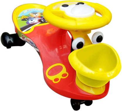 sunbaby FUNTIME Twister Magic Swing Smart Car Ride ons for Child, 3-8 Years  Boys Girls,
