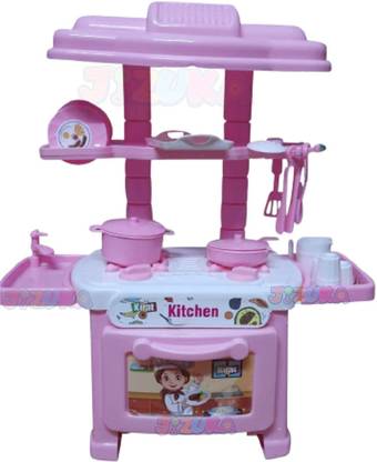 Jizuka Toys Kitchen Set Toy For Kids Playing 32 Pieces Kitchen Set For 3 Kids High Quality Toys Kitchen Set Toy For Kids Playing 32 Pieces Kitchen Set For 3 Kids