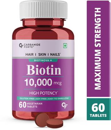 Cf Biotin 10000 Mcg Tablets For Hair Growth Skin Price In India Buy Cf Biotin 10000 Mcg Tablets For Hair Growth Skin Online At Flipkart Com