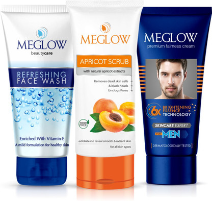 meglow face wash for men
