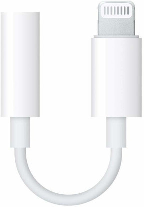 Case Plus White Audio Adapter 3.5 mm 