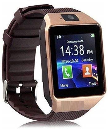 V.T.I ZX09 Smart Watch with Elegant Design for Men and Women (Compatible with Android and iOS)- Gold Color Smart Switch