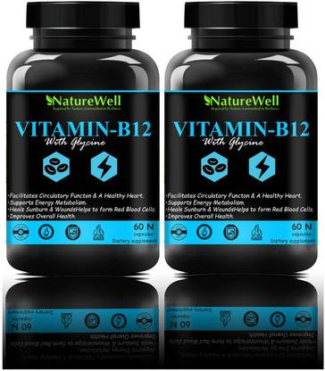 Naturewell Organic B Complex Vitamins B12 and Biotin for Hair and Energy (120N Blue) Price in India - Buy Naturewell Organic B Complex Vitamins B12 and Biotin for Hair and Energy (120N Naturewell Organic B Complex Vitamins B12 and Biotin for Hair and Energy (120N Blue) Price in India - Buy Naturewell Organic B Complex Vitamins B12 and Biotin for Hair and Energy (120N