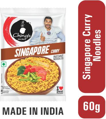 Ching's Secret Singapore Curry Instant Noodles Vegetarian