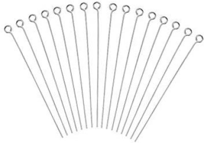 23 Gauge for Jewelry Making DanLingJewelry Approx 100 Pcs 304 Stainless Steel Flat Head Findings Head Pin Length 1.97 Inch 50mm 