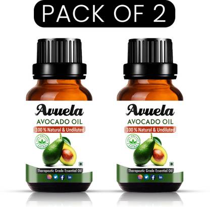 avuela Best Avocado Oil for Hair and Skin (15 ml) (Pack of 2 ...