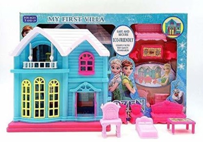 anna and elsa doll house