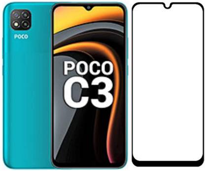 NSTAR Edge To Edge Tempered Glass for Poco M2, Mi Redmi 9 Prime, Poco C3, Mi Redmi 9A, Mi Redmi 9i, Mi Redmi 9, Realme C11, Realme C12, Realme C15, Realme Narzo 20, Realme Narzo 20A, POCO M3, Realme Narzo 30A, Motorola Moto G10 Power, Motorola Moto G30, Moto G30, Moto G10 Power, Realme C20, Realme C21, Realme C22, Gionee Max Pro, Moto E7 Power, Oppo A53s