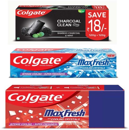 colgate maxfresh charcoal