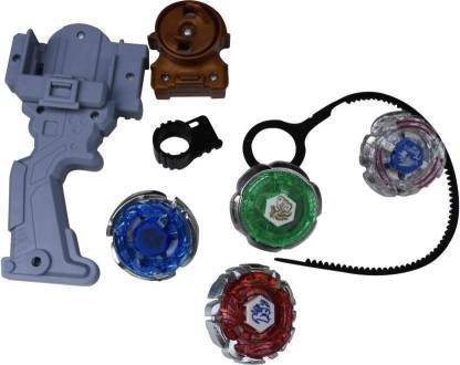 Beyblade Launcher Metal Fusion 4D System Battle Metal Fury Masters Kids Game 