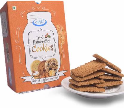 Lakshya Freshly Handcrafted Desi Ghee Atta Biscuits High Fibre Whole Wheat Cookies Pack Of 1 High Fiber Price In India Buy Lakshya Freshly Handcrafted Desi Ghee Atta Biscuits High Fibre Whole
