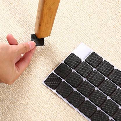 Merkel 10 Pcs Multi Purpose Self Adhesive Rubber Pads For Chair Table Furniture Floor Scratch Protection Legs In India Merkel 10 Pcs Multi Purpose Self, Rubber Pads For Under Furniture Legs
