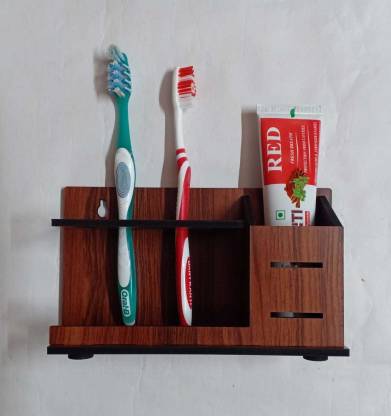 Wooden Toothbrush Holder, Wooden Toothbrush Stand